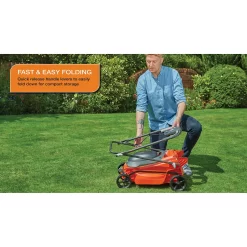 Flymo 36V EasiStore 380 Cordless Lawn Mower - 38cm -Garden Furniture Store 13524792 7884936632021939