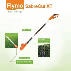 Flymo SabreCut XT TeleHedge Trimmer -Garden Furniture Store 13524809 7354936880249328