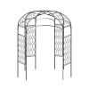 Agriframes Round Gazebo - (H)2.2 X (Diameter)1.8 M - Black -Garden Furniture Store 13526254 1974935041271867