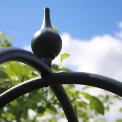 Agriframes Decorative Garden Obelisk 2.7m - Black -Garden Furniture Store 13526256 5994936305470961