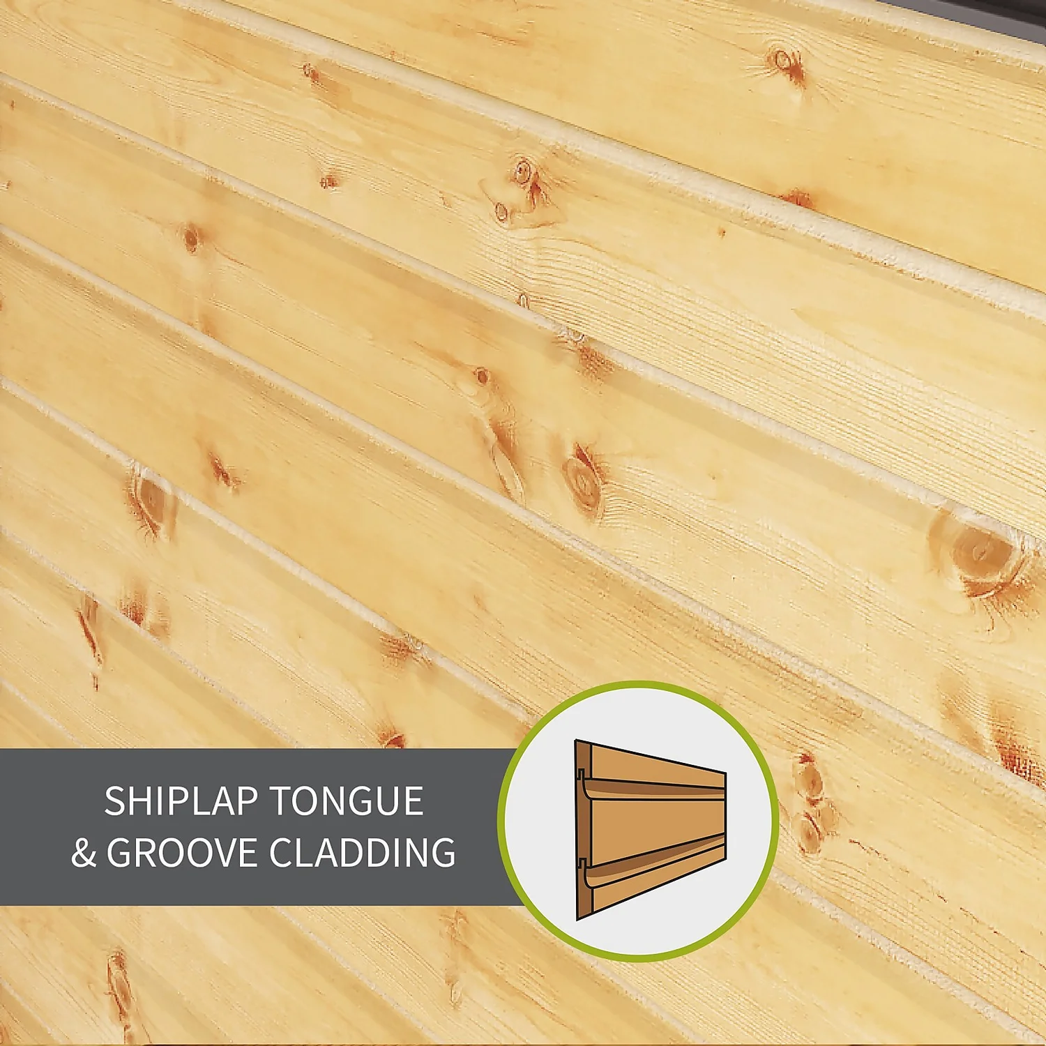 Mercia 7ft X 5ft Premium Shiplap Apex Shed 6 Mercia 7ft X 5ft Premium Shiplap Apex Shed - Image 4