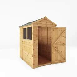Mercia 6ft X 4ft Premium Shiplap Reverse Apex Shed -Garden Furniture Store 13555768 1334937160504675
