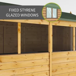 Mercia 6ft X 4ft Premium Shiplap Reverse Apex Shed -Garden Furniture Store 13555768 1534949332550748