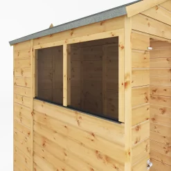 Mercia 6ft X 4ft Premium Shiplap Reverse Apex Shed -Garden Furniture Store 13555768 7744937160644001