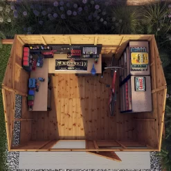 Mercia 10ft X 8ft Premium Shiplap Reverse Apex Shed -Garden Furniture Store 13555798 1294949338806678