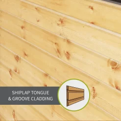 Mercia 10ft X 8ft Premium Shiplap Reverse Apex Shed -Garden Furniture Store 13555798 8184949338505898