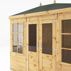 Mercia 8ft X 6ft Premium Clover Summerhouse - Including Installation -Garden Furniture Store 13555827 1844941758477790