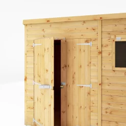 Mercia 10ft X 8ft Premium Shiplap Pent Shed - Including Installation -Garden Furniture Store 13555859 1615011477517586
