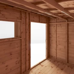 Mercia 10ft X 8ft Premium Shiplap Pent Shed - Including Installation -Garden Furniture Store 13555859 1795011477550436