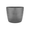 34cm Barrel Garden Planter - Grey -Garden Furniture Store 13794838 1464958893709433