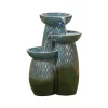 Stylish Fountain Glazed Trio Water Feature With LEDs 2 Stylish Fountain Glazed Trio Water Feature With LEDs -Garden Furniture Store 13846047 1704962028280145