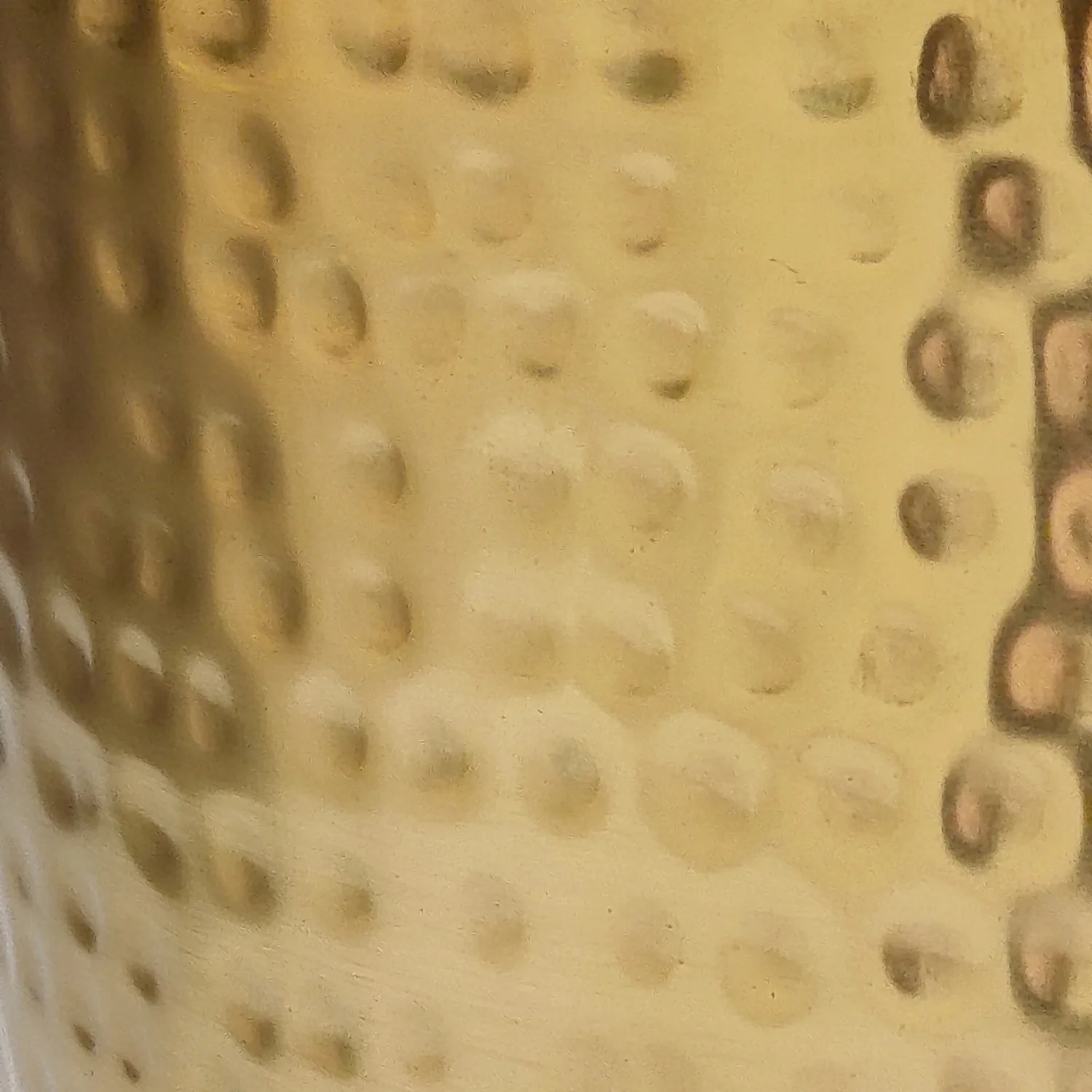 Hammered Brass Indoor Plant Pot - 16cm 6 Hammered Brass Indoor Plant Pot - 16cm - Image 4