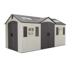 Lifetime 15 X 8ft Outdoor Storage Shed - Installation Included