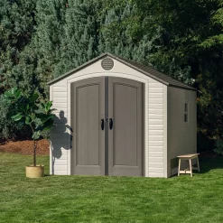 Lifetime 8x 12.5ft Plastic Outdoor Storage Shed - Installation Included -Garden Furniture Store 13911313 1514978028152920