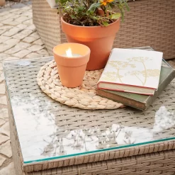 Alexandria Rattan Effect Garden Corner Sofa Set -Garden Furniture Store 13936306 8645022386515689