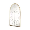 MirrorOutlet Metal Arched Decorative Window Garden Mirror - 100x50cm 2 MirrorOutlet Metal Arched Decorative Window Garden Mirror - 100x50cm -Garden Furniture Store 13950549 8424987138796472