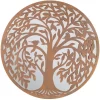 MirrorOutlet Swirl Tree Round Garden Mirror - 100cm -Garden Furniture Store 13950587 3644987139162466