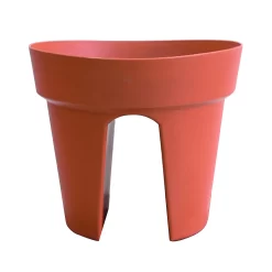 Terracotta Balcony Planter - 28cm