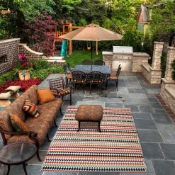 Homebase Outdoor Rug - Bohemian 240x300cm -Garden Furniture Store 13953343 1934989199474581