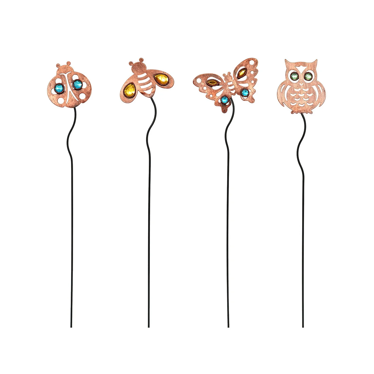 Homebase Stake Ornament - Copper Effect 3 Homebase Stake Ornament - Copper Effect