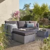 Alexandria Rattan Effect Garden Corner Sofa Set - Ash Grey 1 Alexandria Rattan Effect Garden Corner Sofa Set - Ash Grey -Garden Furniture Store 13971225 1525022704323659