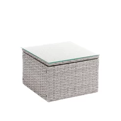 Alexandria Rattan Effect Garden Corner Sofa Set - Ash Grey 13 Alexandria Rattan Effect Garden Corner Sofa Set - Ash Grey -Garden Furniture Store 13971225 7715022704506515