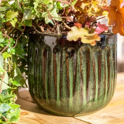 Chiswick Running Pot Green - 24cm -Garden Furniture Store 13973645 1285011238620542