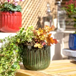 Chiswick Running Pot Green - 24cm -Garden Furniture Store 13973645 8105011238525547