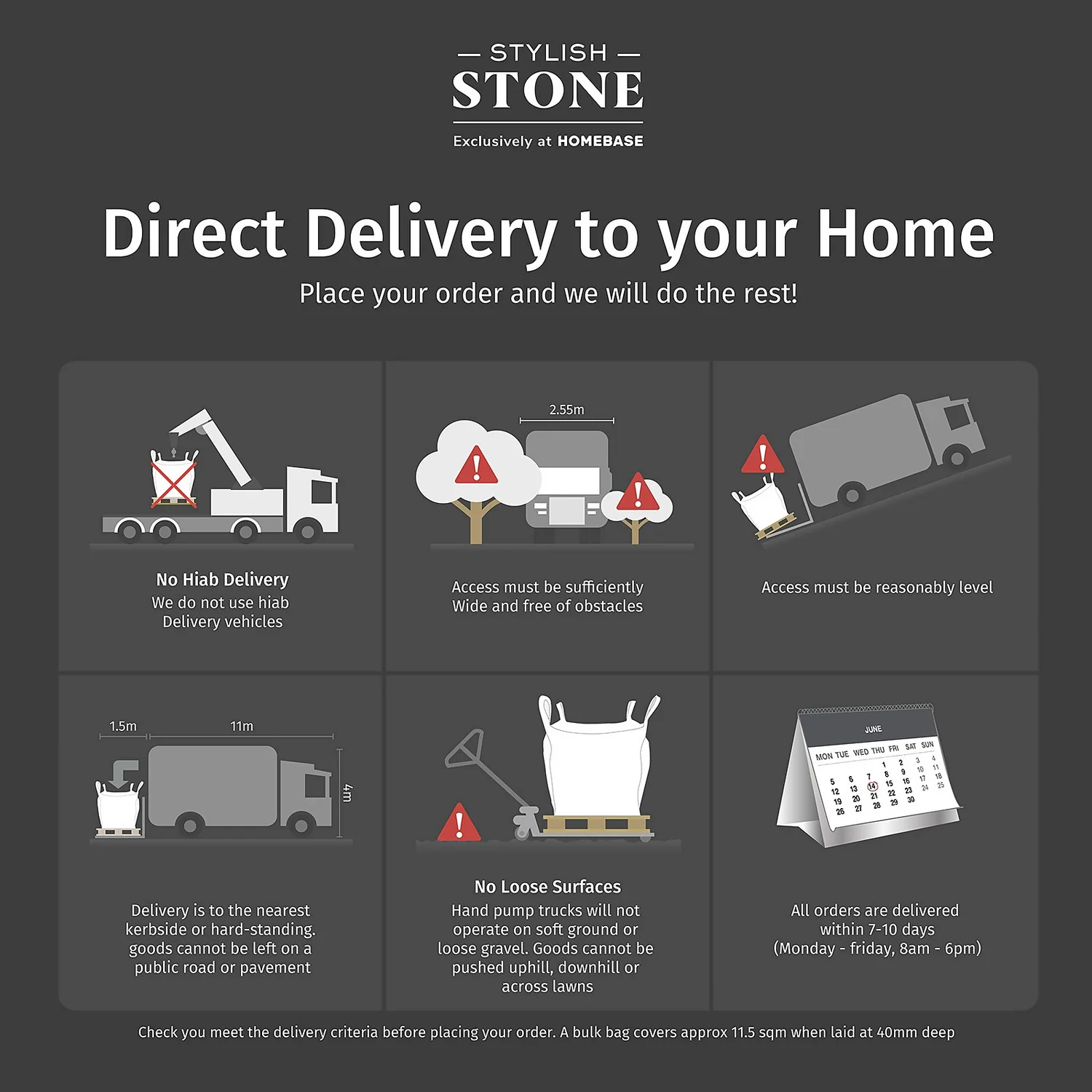 Stylish Stone Husky Mix Stone Chippings - Bulk Bag 750kg 8 Stylish Stone Husky Mix Stone Chippings - Bulk Bag 750kg - Image 6