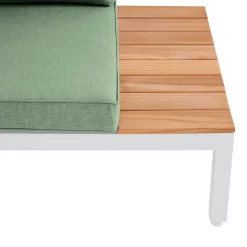 Spirit Metal Garden Corner Sofa Set - Green 11 Spirit Metal Garden Corner Sofa Set - Green -Garden Furniture Store 13996531 7415055071573595