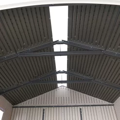 Lifetime 7x7ft Outdoor Storage Shed - Beige -Garden Furniture Store 13997407 2144999834894551