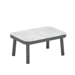 Heba Grey Metal Garden Corner Sofa Set -Garden Furniture Store 14005702 6005022704839677