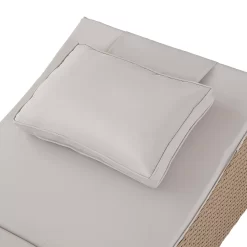 Natural Folding Rattan Sun Lounger -Garden Furniture Store 14005776 1825022649731666