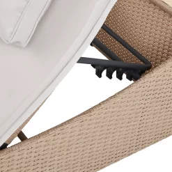 Natural Folding Rattan Sun Lounger -Garden Furniture Store 14005776 2015022649763655