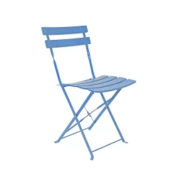 Millie Metal Bistro Set - Blue -Garden Furniture Store 14005783 3895018249938476