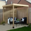 Forest Garden Modular Pergola With 1 Side Panel Pack -Garden Furniture Store 14013376 1285004288878097