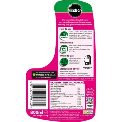 Miracle-Gro Azalea, Camellia & Rhododendron Concentrated Liquid Plant Food 800ml -Garden Furniture Store 14014511 9155034803081007