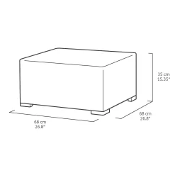 Keter California 5 Seater Outdoor Garden Furniture Sofa And Lounge Set - Graphite With Grey Cushions 21 Keter California 5 Seater Outdoor Garden Furniture Sofa And Lounge Set - Graphite With Grey Cushions -Garden Furniture Store 14539594 1175041802533263